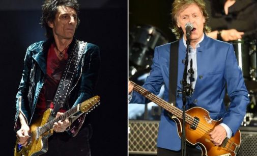 Ronnie Wood And Paul McCartney Jammed In The Studio – Metalhead Zone