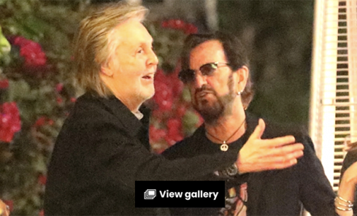 Paul McCartney & Ringo Starr Have Double Date With Their Wives – Hollywood Life