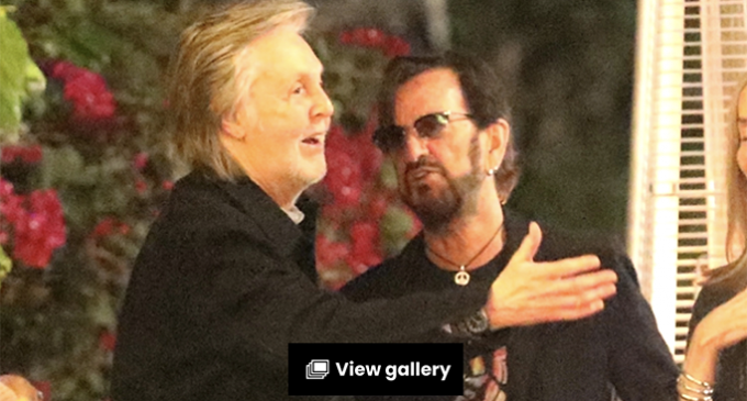 Paul McCartney & Ringo Starr Have Double Date With Their Wives – Hollywood Life