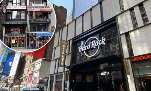 Times Square Hard Rock Hotel is a slap in the face to NYC