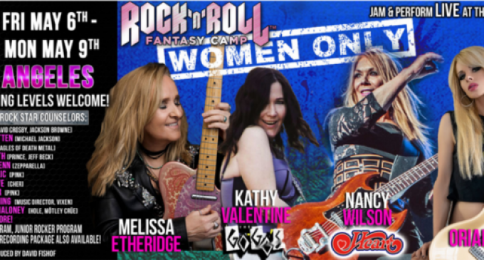 Hey, Ladies, Rock out like a Rock Star at the Rock ‘n’ Roll Fantasy Camp for Women Only – Guitar Girl Magazine