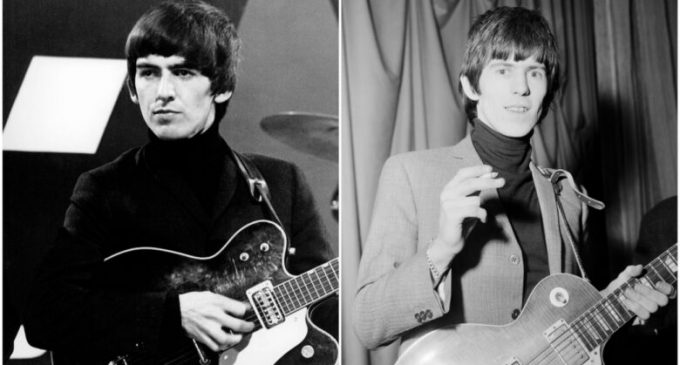 George Harrison claimed that he and Keith Richards communicated by sending each other T-shirts. – Techno Trenz