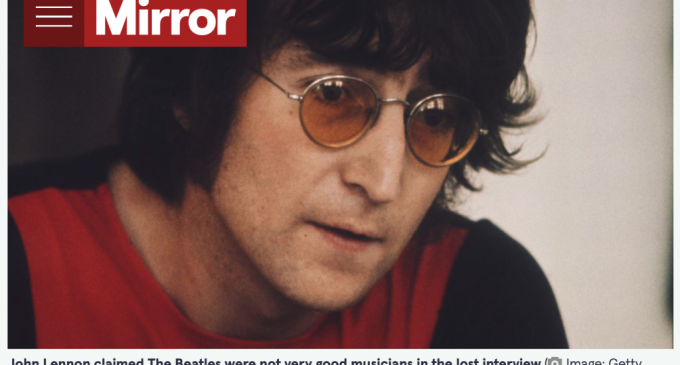 Long-lost interview when John Lennon claims ‘Beatles not very good’ sells for £3,000 – Mirror Online