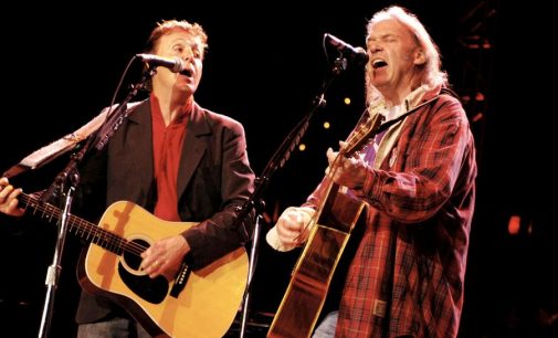 Watch Paul McCartney and Neil Young cover The Beatles