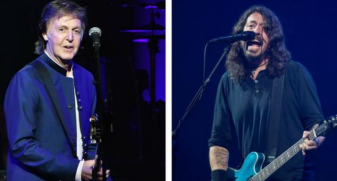 Paul McCartney Plays Drums On New Foo Fighters Album – Smooth
