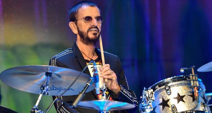 Ringo Starr to sell peace sign hand statues for charity