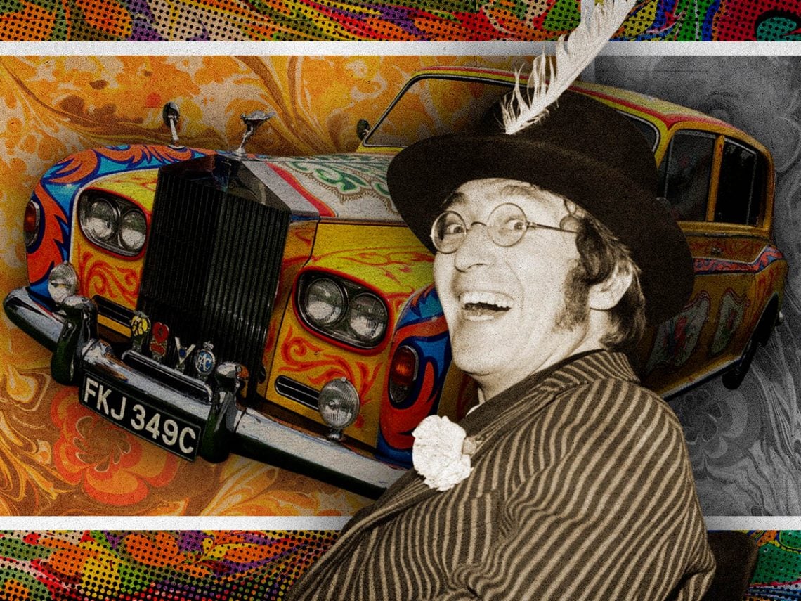 John Lennon’s psychedelic Rolls Royce Phantom V