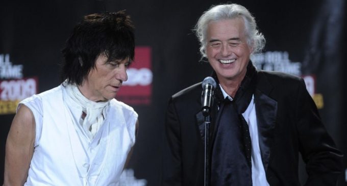 Jimmy Page and Paul McCartney played at Jeff Beck’s wedding