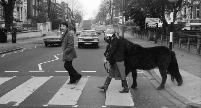 Paul McCartney “nearly run over” while filming on Abbey Road zebra crossing