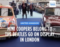 Beatles’ Minis: Cars belonging to McCartney, Harrison and Ringo are on display in London | Euronews