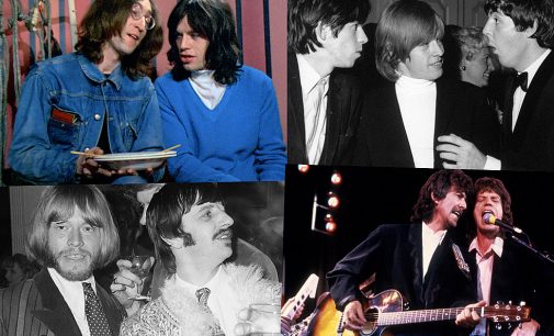 Eight Times the Beatles and Rolling Stones Worked Together