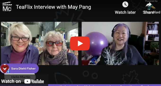 May Pang talks about her movie (live) on TeaFlix Tuesdays