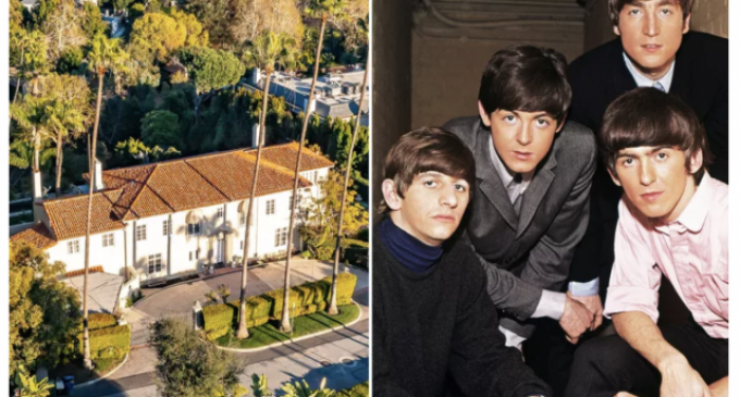 The L.A. Mansion That The Beatles Stayed At During North American Tour Is for Rent for $42,000 a Month