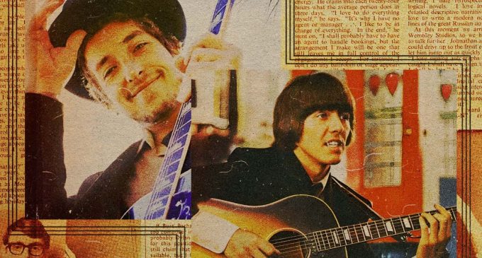 How Bob Dylan and George Harrison bonded while writing a hit