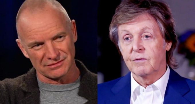 Sting Wishes He’d Penned Many of Paul McCartney’s Songs