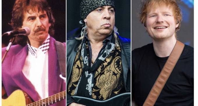 Steven Van Zandt Sides With Ed Sheeran Over George Harrison – Rock Celebrities