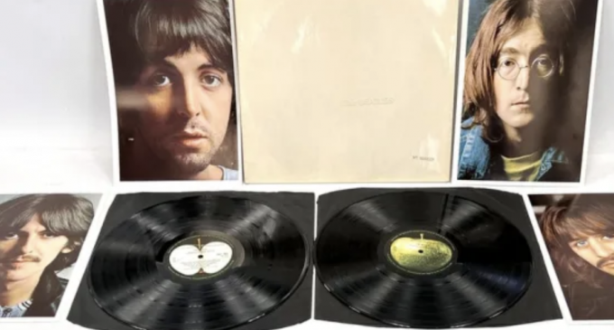 The Beatles: Rare first edition White Album given to charity