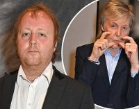 Sir Paul McCartney’s lookalike son James, 45, supports his dad at exhibition | Daily Mail Online