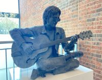John Lennon sculpture installed for World Beatles Day | LiverpoolWorld