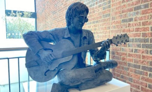John Lennon sculpture installed for World Beatles Day | LiverpoolWorld