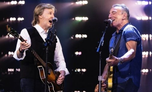 Paul McCartney and Bruce Springsteen extend their friends circle