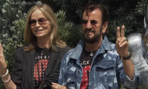 Ringo Starr moved by Beatles track