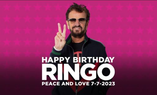 Celebrate Ringo’s Peace and Love Birthday! Join us in person tomorrow, Friday 7/7 at the Ed Sullivan Theater, NYC!