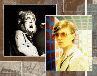 The moment John Lennon kissed David Bowie