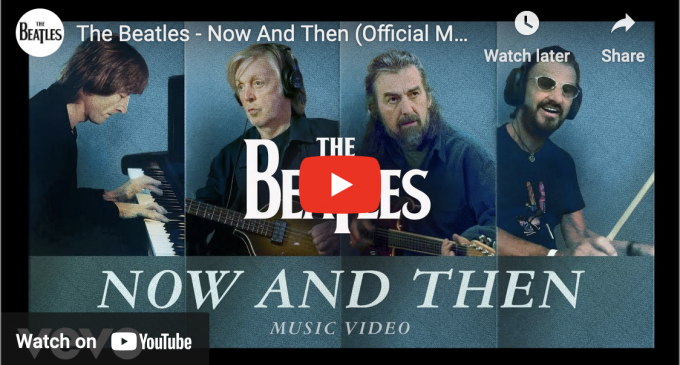 The Beatles – Now and Then (Official Music Video)