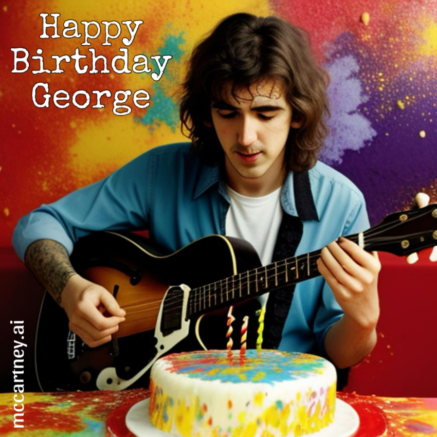 Happy Birthday, George Harrison!