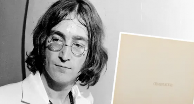 John Lennon’s copy of The Beatles’ White Album sells for £128,000 at auction – Radio X