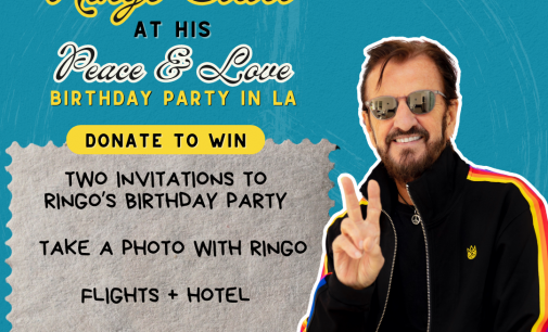 Meet Ringo Starr at his Peace & Love Birthday Party in Los Angeles!