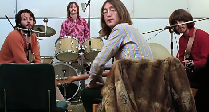 What does John Lennon say at the start of ‘Let It Be’?