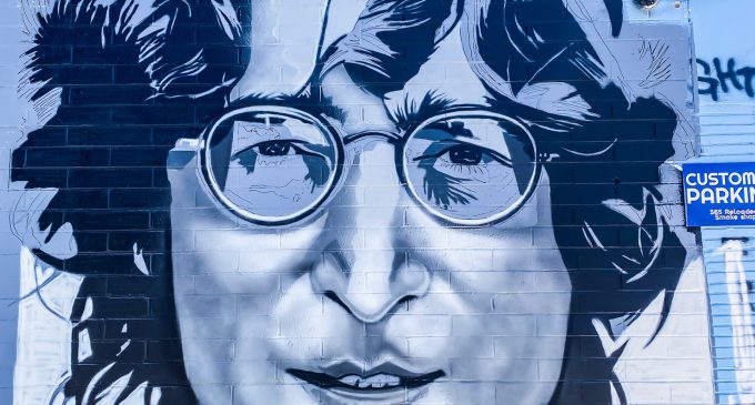 INSTANT KARMA – Defaced John Lennon mural in PB already being replaced | SDNews.com