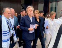 Paul McCartney celebrated Yom Kippur in a synagogue in Chile