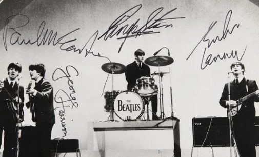 Signed Beatles photo sells for staggering price at auction – Liverpool Echo