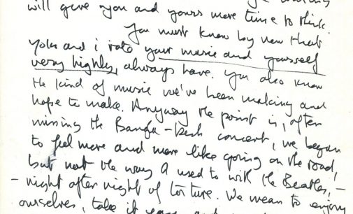 John Lennon’s letter to Eric Clapton, asking him to form new supergroup, goes up for sale | CNN