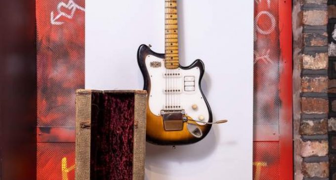 George Harrison guitar sold for $1.27 million at Julien’s Auctions – Goldmine Magazine: Record Collector & Music Memorabilia