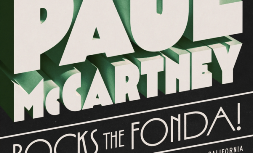 Paul McCartney | News | PAUL McCARTNEY ROCKS THE FONDA
