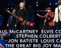 “The Late Show” signs off with two powerful musical performances back-to-back,