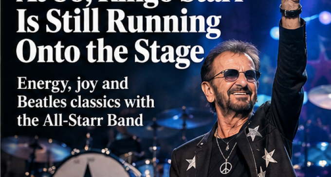 Ringo at 86: Still Running Onto the Stage