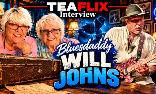 Rock’n’Roll Royalty aka Bluesdaddy Will Johns joins Teaflix Tuesdays