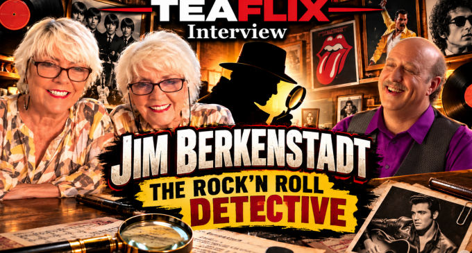 TeaFlix Tuesday with Jim Berkenstadt (Rock’n’Roll Detective)